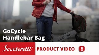 GoCycle Front Pannier Bag  Electric Bike Accessories 2018 [upl. by Aniz]