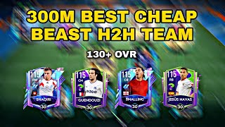 300M🤯 CHEAP BEAST H2H TEAM IN FIFA MOBILE 23 fifamobile fifamobile23 [upl. by Hilliary]