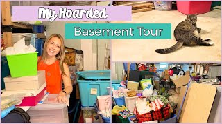 Hoarders ❤️ My Hoarded Basement Tour 2022  Clutter Free Inspiration [upl. by Navnod]