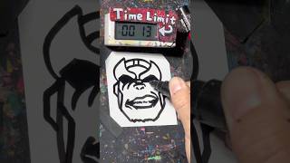 【ASMR】Drawing Thanos in 40 Sec [upl. by Adnawyt835]