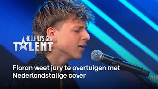 Floran weet opnieuw de jury in te pakken met zijn prachtige stemgeluid  Hollands Got Talent [upl. by Nomit]