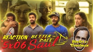 Better Call Saul  5x6 Wexler vs Goodman  Group Reaction [upl. by Eneres407]