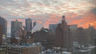 Open Window  New York City  Early Morning Soundscape in HD  ASMR [upl. by Dugan]