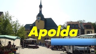 Apolda🏰😃💒Glockengiesserstadt in Thüringen Sehenswürdigkeiten amp Doku  Stadtrundgang per Video [upl. by Ydisahc]