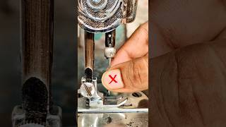 How to set a sewing machine needle Tips and tricks worklifeshorts shorts [upl. by Ellehcen693]