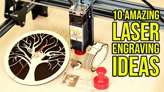 10 Things You Didnt Know You Could Make With a LASER ENGRAVER NEW Sculpfun S9 Review [upl. by Capwell]