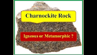 Charnockite Composition of Charnockite Rock [upl. by Pengelly]