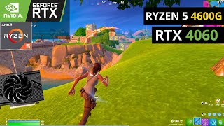 RTX 4060  RYZEN 5 4600G · LOW Meshes · FORTNITE Competitive Settings [upl. by Ahlgren]