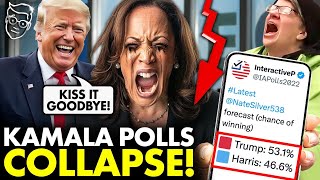 DNC IN PANIC Kamala COLLAPSES in Polls after Trainwrek CNN Interview CRINGEFEST ENDS CAMPAIGN [upl. by Lledal]