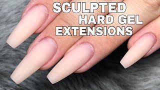 HOW TO  HARD GEL SCULPTED EXTENSIONS  IsabelMayNails  The Gel Bottle Inc [upl. by Okorih]