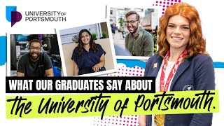 Why our graduates love the University of Portsmouth [upl. by Eseela780]