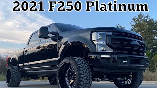 Buying My New 2021 F250 Platinum [upl. by Silver]