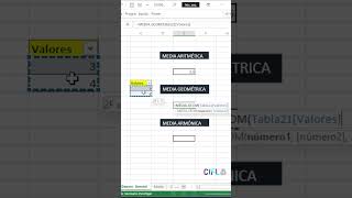 Cap 353 📊 Media Aritmética Geométrica y Armónica en Excel  Tutorial Estadística [upl. by Kerwon]