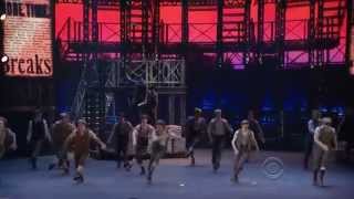 NEWSIES Broadway  2012 Tony Awards [upl. by Airetas]