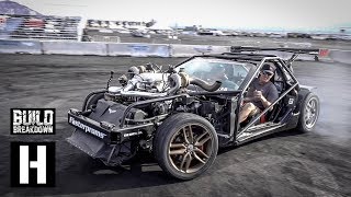 Cleetus McFarlands Twin Turbo 427ci Corvette Kart [upl. by Nissensohn858]