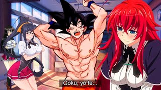 GOKU TRAICIONADO Y CAE EN HIGH SCHOOL DXD  PELÍCULA COMPLETA 2023 [upl. by Basset]