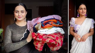 Farewell Sarees Ready To Wear  Myntra Amazon [upl. by Natasha330]