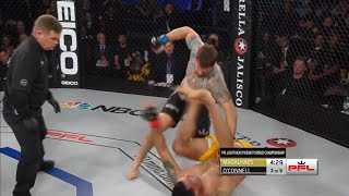 Sean O’Connell vs Vinny Magalhaes  PFL 2018 Championship Final Highlights [upl. by Shayn]