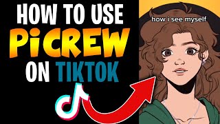 How To Use Picrewme On TikTok Picrew TikTok Trend [upl. by Anelys948]