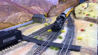 HOn3 Rio Grande model Railway [upl. by Relyhs]