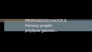 Pierwszy projekt przyłącze gazowe 8 [upl. by Yekcim839]