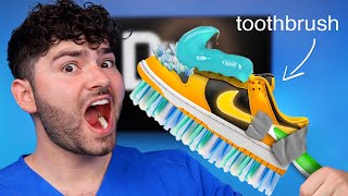 I Invented the Shoe Toothbrush [upl. by Ennasus]