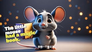 中英文双语童话故事 The little mouse had a magic book 小老鼠有一本魔法书 【100部睡前故事】【100部英文童话】【100部经典童话故事】 童话故事 绘本故事 [upl. by Dhiren]