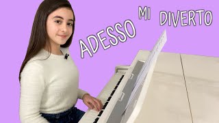 Adesso mi diverto  Ludwig e Cecilia Cantarano  cover di Sofia al pianoforte [upl. by Waynant279]