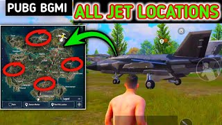 All Fighter jet Location in payload 30 mode l Pubg mobile l payload 30 jet Location [upl. by Ferreby]