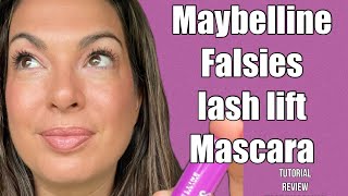 Maybelline Falsies Lash Lift Mascara  review amp Tutorial [upl. by Sharman]