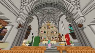 León en Minecraft Iglesia San Salvador Yugueros [upl. by Cowley]