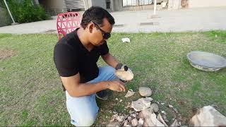 Decoding Acheulian technology How to make a Paleolithic Handaxe step by step [upl. by Atsilac293]