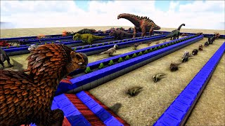 ARK DODOREX DEATHRUN  ARK DINOSAUR DEATHRUN  DINOWORLD [upl. by Cristy571]