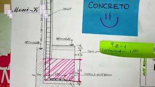 Parte 01 Metrado ZAPATAS de concreto acero y encofrado  formato en excel [upl. by Benilda530]