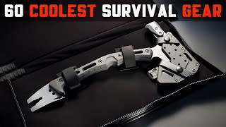 60 COOLEST SURVIVAL amp TACTICAL GEAR 2024 Must See Before You Buy [upl. by Naerol]