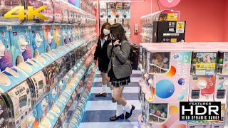 🔮 The Coolest And Weirdest Gashapon Shop In Tokyo  Capsule Toys In Harajuku [upl. by Ettelloc]