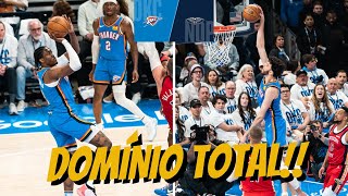 Thunder DOMINA e abre 2 A 0 contra o Pelicans   OKC vs Pelicans Análise [upl. by Phionna]