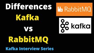 Kafka vs RabbitMQ Differences  Kafka Interview Questions [upl. by Rachelle]