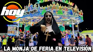 Programa Hoy de televisa visita ala monja de la Feria 🎡🎠🎢 Feriade León 2024 [upl. by Enrobialc]