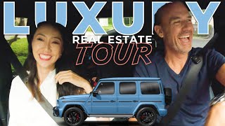 Touring The Most Expensive Luxury Real Estate in Orange County [upl. by Terrej]