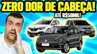 INDESTRUTÍVEIS e BARATOS DE MANTER MELHORES CARROS até 50MIL REAIS [upl. by Dixie]