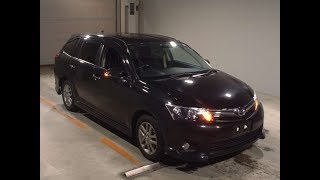 TOYOTA FIELDER WXB 2013 BLACK [upl. by Corabel804]