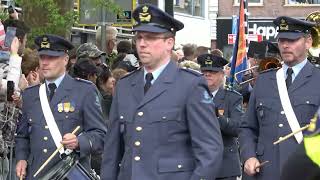 Vrijheidsdefile veteranendag op 5 mei 2024 Wageningen [upl. by Enelyam]