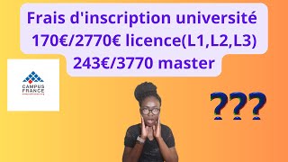 Campus FranceVoici comment obtenir lexonération de frais de scolarité suite à laugmentation [upl. by April]