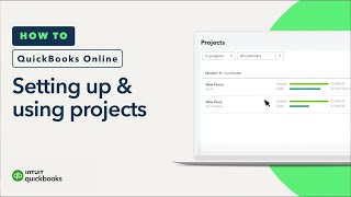 How to set up and use projects in QuickBooks Online [upl. by Manoop47]