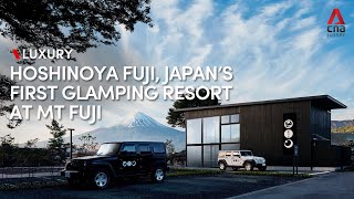 Hoshinoya Fuji a luxury resort located near Mt Fuji [upl. by Rennane]