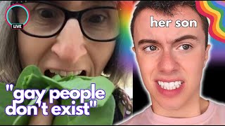 Reacting to My Moms TikToks That Vegan Teacher [upl. by Rainie654]