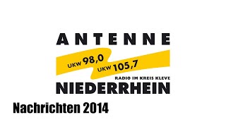 Antenne Niederrhein  Weltnachrichten  2014 [upl. by Politi]