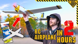 🛫 Transforming a 5 Glider into a HighFlying RC Plane 🛠️🌟 [upl. by Fariss47]