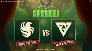 Tundra vs Falcons  The International 2024  Lower Bracket Bo3 anonimdt Dreamocell [upl. by Reiss]